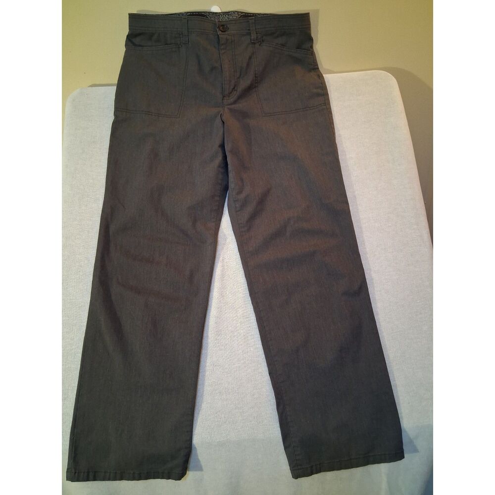 Gloria Vanderbilt "Mona PF" Mid-Rise Comfort Waist Utility Pants